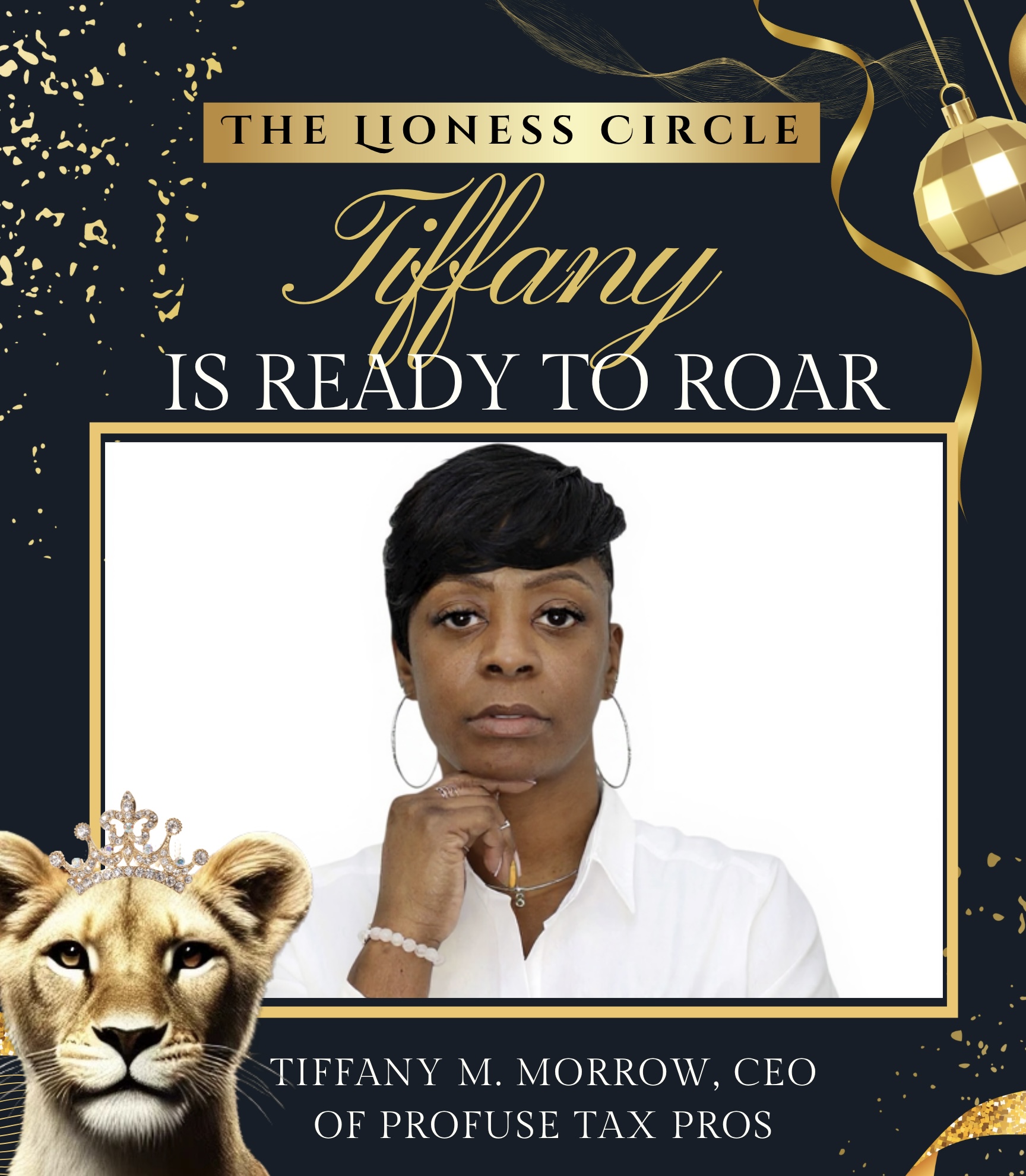Tiffany M. Morrow, CEO of Profuse Tax Pros